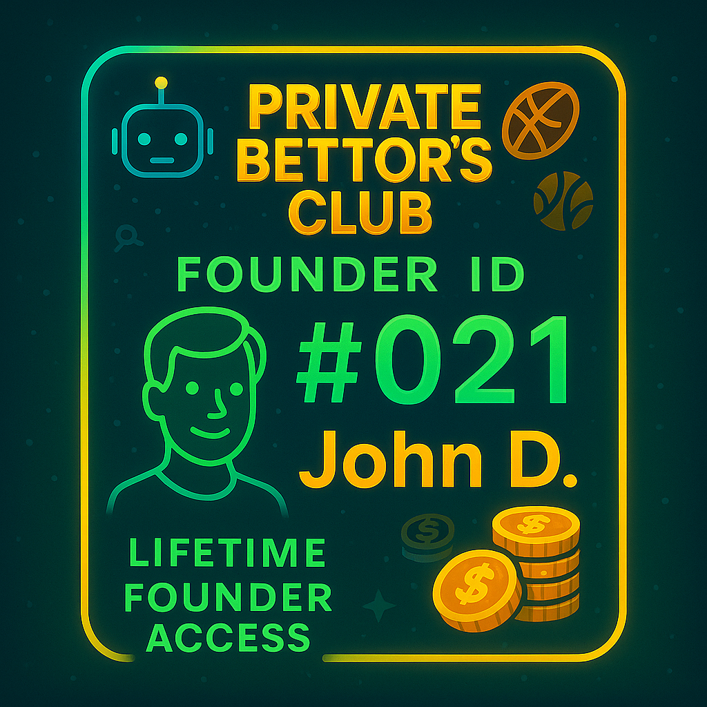 Founder Membership Card — Example